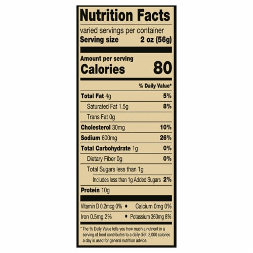 Private Selection® Naturally Smoked Off the Bone Uncured Deli Ham Sliced Perspective: left