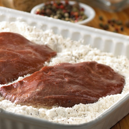Rumba Meats® Beef Liver Sliced (Higado de Res Rebanado) Perspective: left