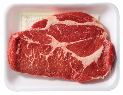 Beef Choice Shoulder Steak (1 Steak) Perspective: left