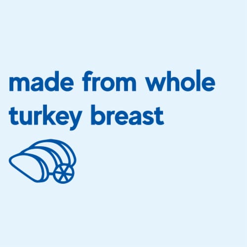 Butterball Deli-Sliced Oven Roasted Turkey Breast Lunch Meat Perspective: left
