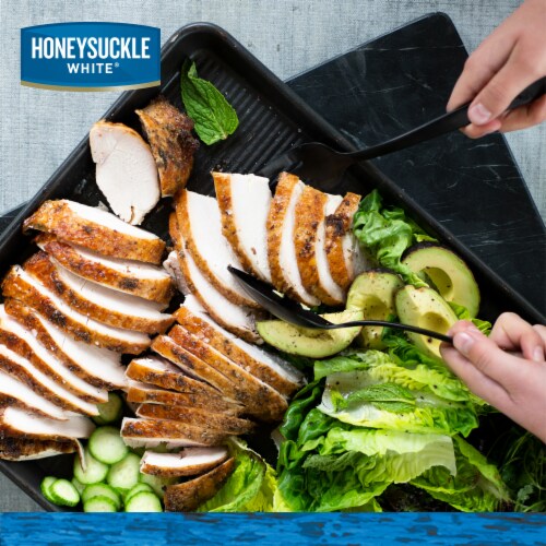 Honeysuckle White® Fresh Young Bone-In Turkey Breast Perspective: left