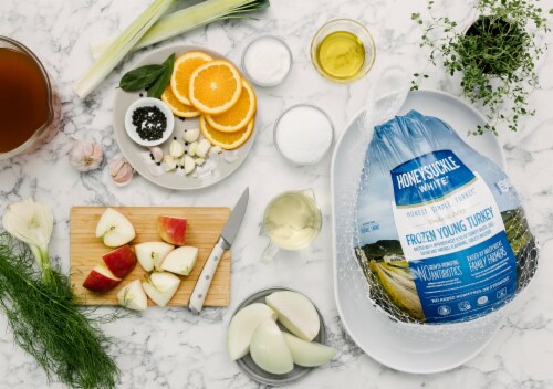 Honeysuckle White® Frozen Whole Turkey Perspective: left