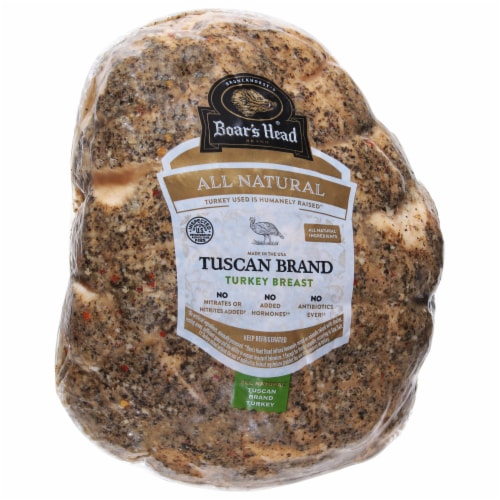 Boar’s Head All Natural Tuscan Brand Turkey Breast Perspective: left