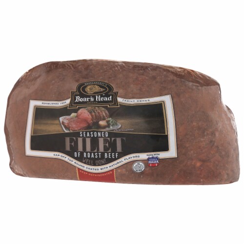 Boar's Head Seasoned Filet of Roast Beef Perspective: left