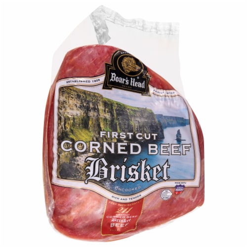 Boar’s Head First Cut Corned Beef Brisket Perspective: left