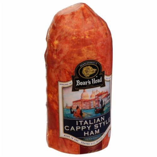 Boar's Head Italian Cappy Style Ham Perspective: left