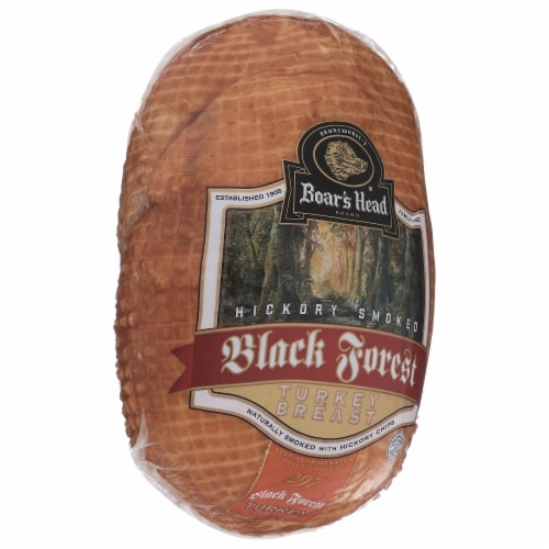Boar’s Head Hickory Smoked Black Forest Turkey Breast Perspective: left