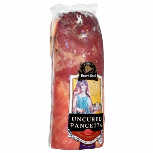 Boar’s Head Uncured Pancetta Perspective: left