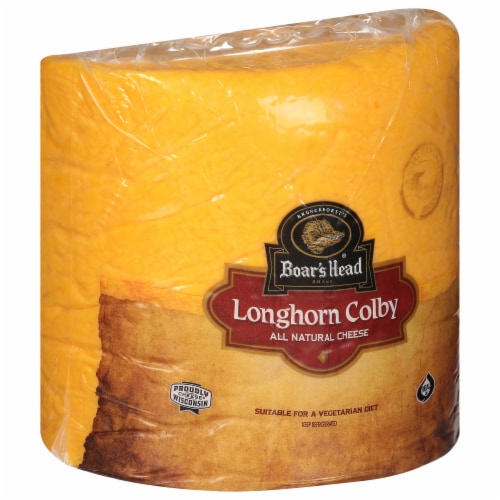 Boar’s Head Longhorn Colby Cheese Perspective: left