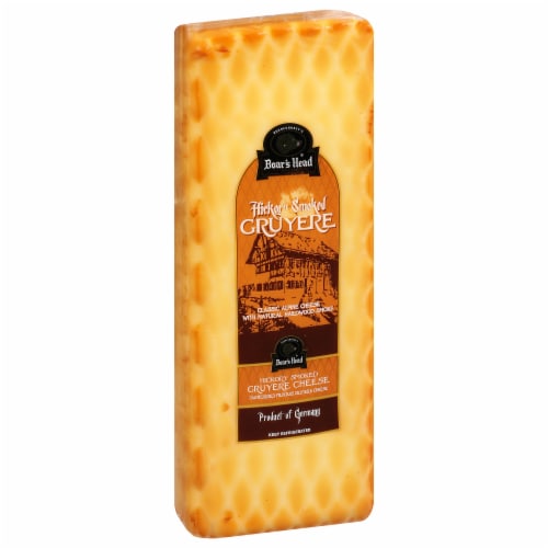 Boar’s Head Hickory Smoked Gruyere Cheese Perspective: left
