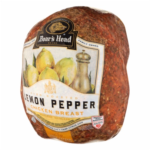 Boar’s Head Lemon Pepper Chicken Breast Perspective: left