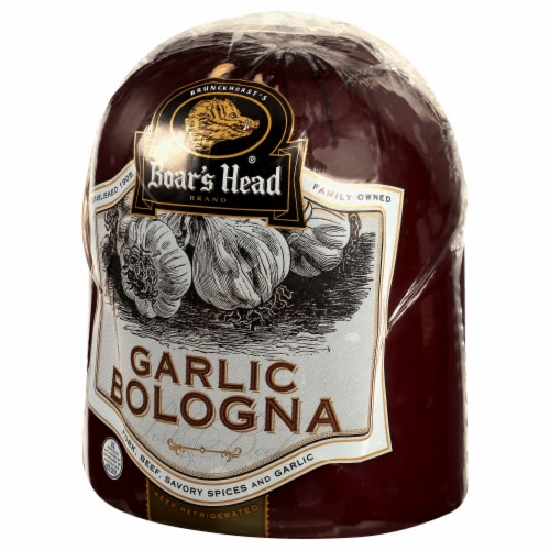 Boar’s Head Garlic Bologna Perspective: left