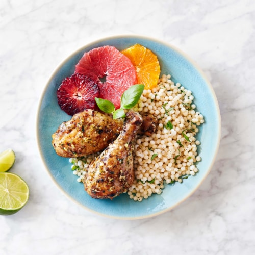 Foster Farms Free Range Simply Raised Chicken Drumsticks Perspective: left