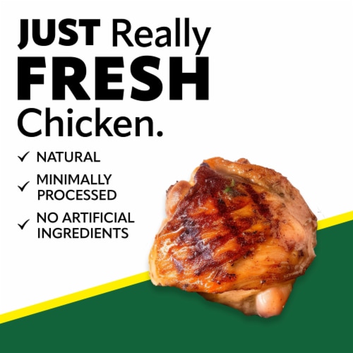 Heritage Farm® Bone In Skin On Chicken Thighs Perspective: left