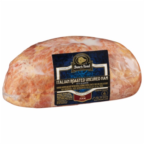 Boar's Head Italian Roasted Uncured Ham Perspective: left