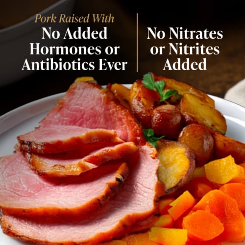 Private Selection® Heritage Natural Duroc Pork Boneless Uncured Carving Ham Perspective: left