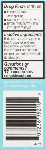 Refresh® Digital Lubricant Eye Drops Perspective: left