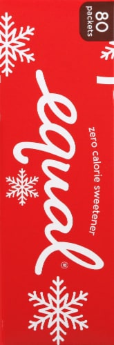 Equal Peppermint Mocha Zero Calorie Sweetener Packets Perspective: left