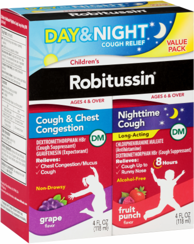 Children's Robitussin Daynight Cough Cold Value Pack Perspective: left