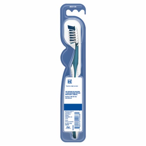 Oral-B CrossAction All In One Deep Plaque Removal Toothbrush Perspective: left