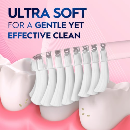 Oral-B Sensi-Soft Toothbrushes Perspective: left