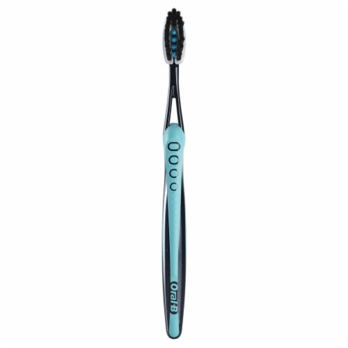 Oral-B Pro-Flex Charcoal Manual Toothbrush Perspective: left