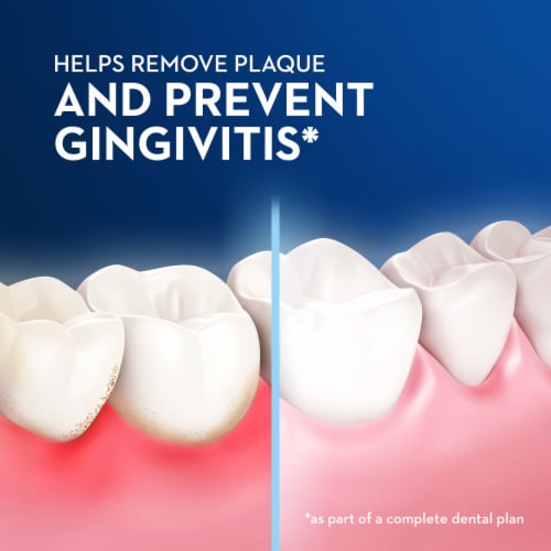 Oral-B Glide Cavity Protection Floss Picks, Helps Prevent Cavities, Unflavored, 75 Floss Picks Perspective: left