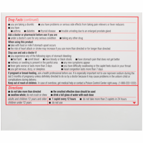 Sudafed 12-Hour Non-Drowsy Sinus Pressure + Pain + Congestion Relief Caplets Perspective: left