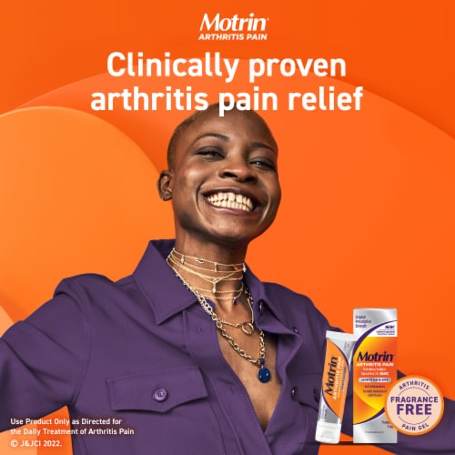 Motrin Arthritis Pain Diclofenac Sodium Topical Gel 1% Perspective: left