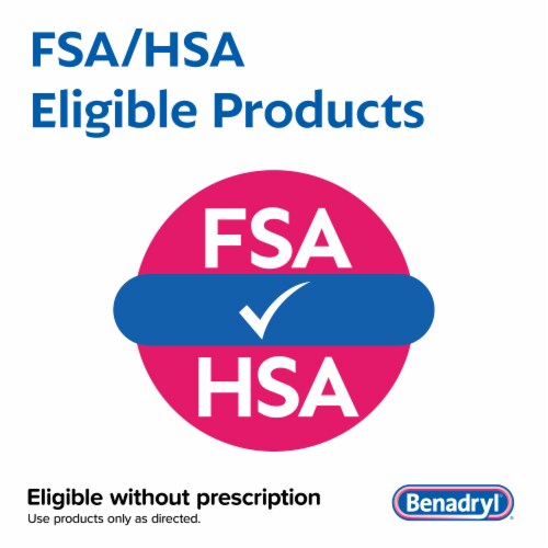 Benadryl Allergy & Cold Relief Dye-Free Liqui-Gels Diphenhydramine HCl Perspective: left
