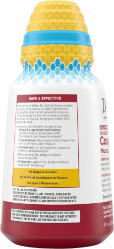 Zarbee's® All-in-One Children's Daytime Cough Syrup Perspective: left