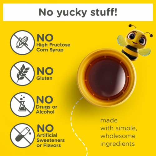 Zarbee's Children's Cough Syrup + Mucus Day & Night Pack Perspective: left