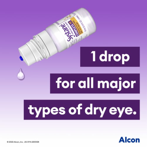 Systane® Complete PF Lubricant Eye Drops Perspective: left