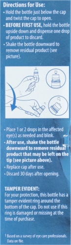 Systane® Pro Multi-Dose Preservative-Free Eye Drops Perspective: left