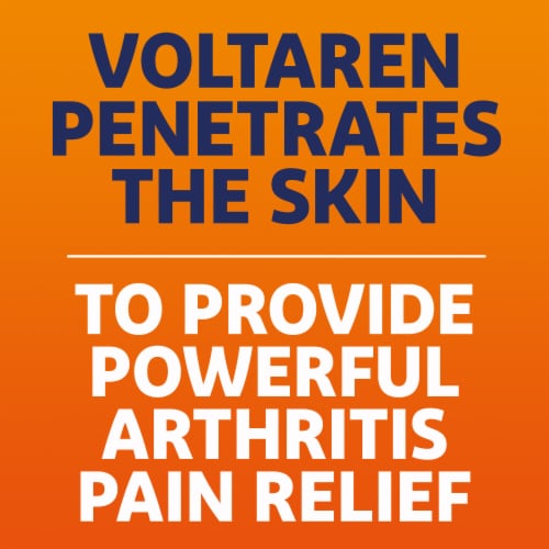 Voltaren Arthritis Pain Powerful Topical Arthritis Pain Relief Gel Perspective: left