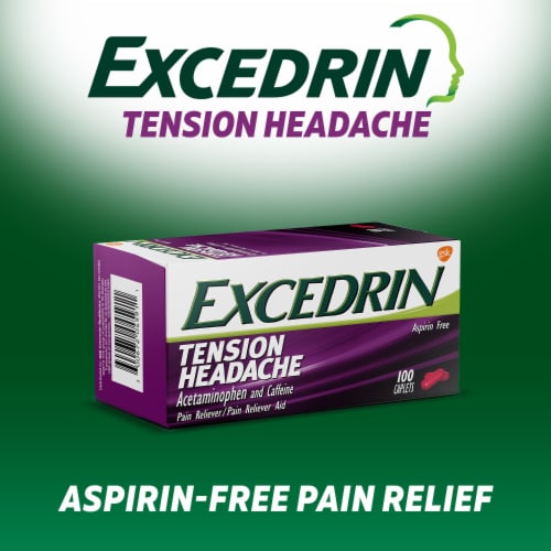 Excedrin PM Headache Pain Reliever Caplet - 100 count