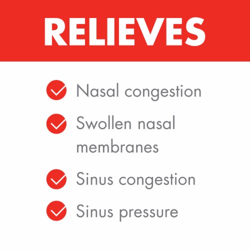4 Way Fast Acting Nasal Spray Perspective: left