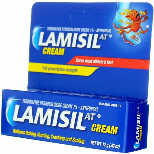 Lamisil AT Antifungal Cream Perspective: left