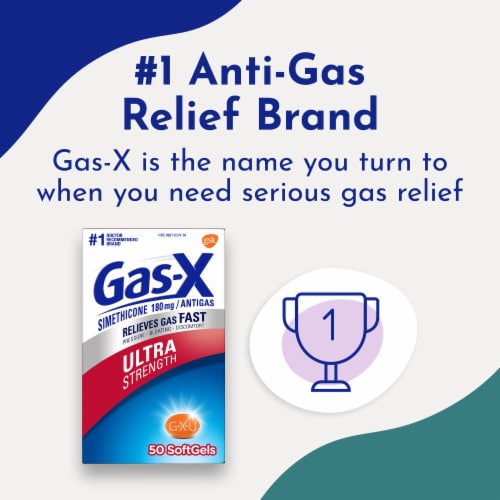 Gas-X Soft Gel Ultra Strength Gas Relieve Perspective: left