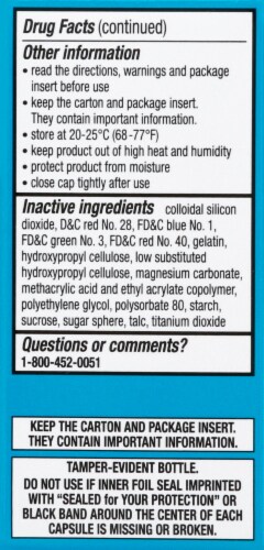 Prevacid 24 Hour Heartburn Relief Capsules 15mg Perspective: left
