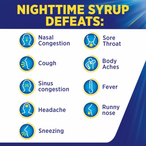 Theraflu ExpressMax Severe Cold Cough Nighttime Daytime Acetaminophen Medicine Berry Flavor Perspective: left