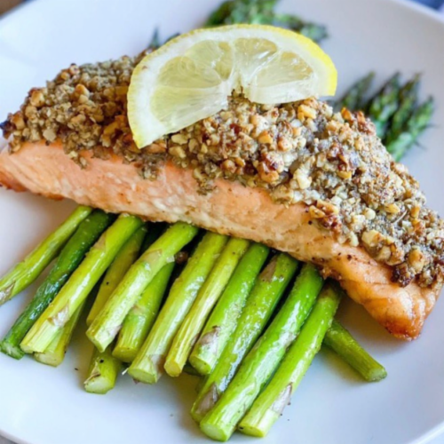 Greensbury Atlantic Salmon (pack of 10, 6oz fillets) Perspective: left