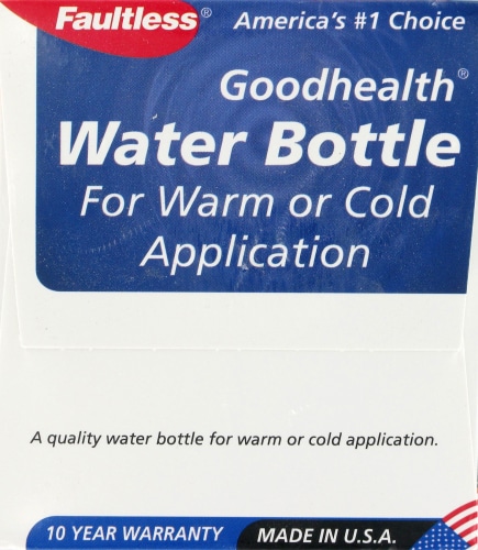 Goodhealth Faultless Water Bottle for Warm or Cold Application Perspective: left