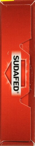 Sudafed 12 Hour Caplets Perspective: left
