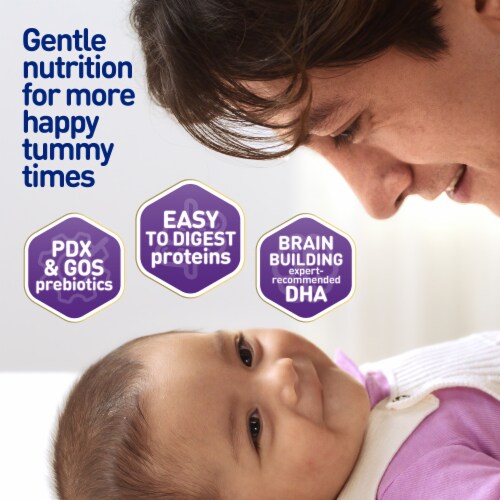 Enfamil NeuroPro Gentlease Baby Formula Ready-To-Feed Bottles Perspective: left