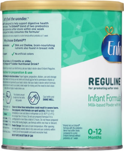 Enfamil™ Reguline® Infant Formula Perspective: left