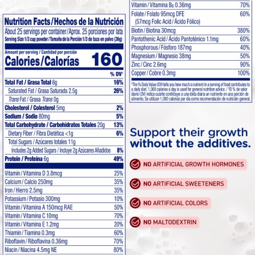 Enfagrow NeuroPro with Prebiotics & Non-GMO Toddler Nutritional Drink Perspective: left