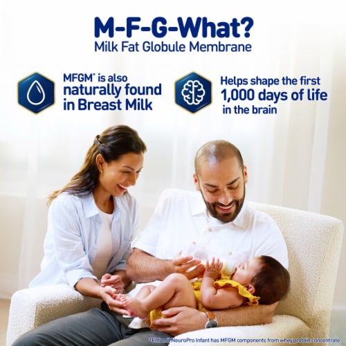 Enfamil NeuroPro Triple Prebiotic Immune Blend Baby Formula Perspective: left