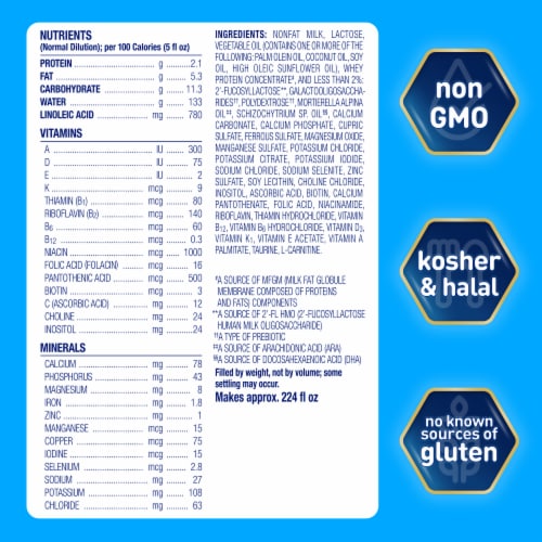 Enfamil NeuroPro Triple Prebiotic Immune Blend Baby Formula Perspective: left