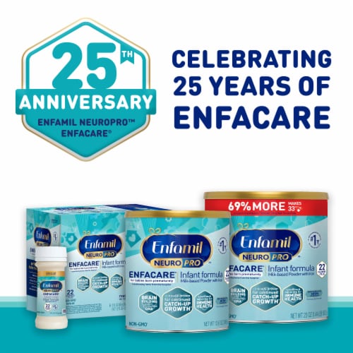 Enfamil NeuroPro EnfaCare Infant Formula Milk-based Powder with Iron Perspective: left